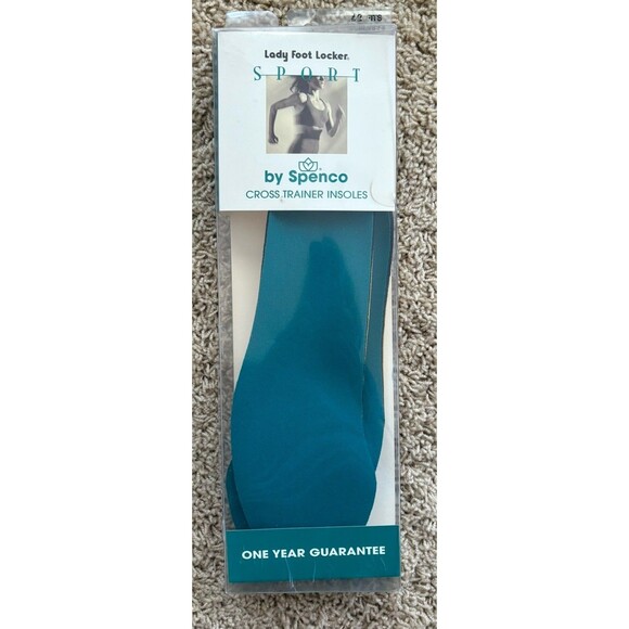 Vintage 1998 Lady Foot Locker by Spenco Cross Trainer Insoles #2 Women's Sz 7-8 - Picture 1 of 12